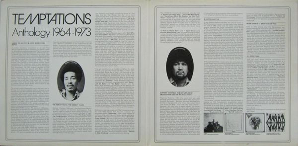 The Temptations - Anthology 1964-1973 (2xLP, Comp)
