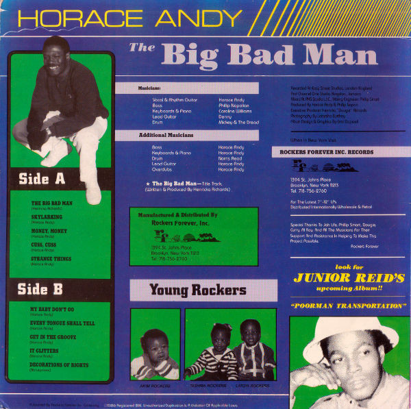 Horace Andy - The Big Bad Man (LP, Album)