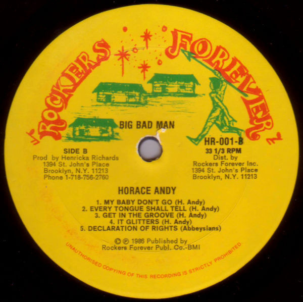 Horace Andy - The Big Bad Man (LP, Album)