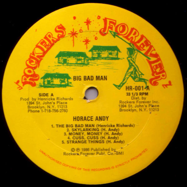 Horace Andy - The Big Bad Man (LP, Album)