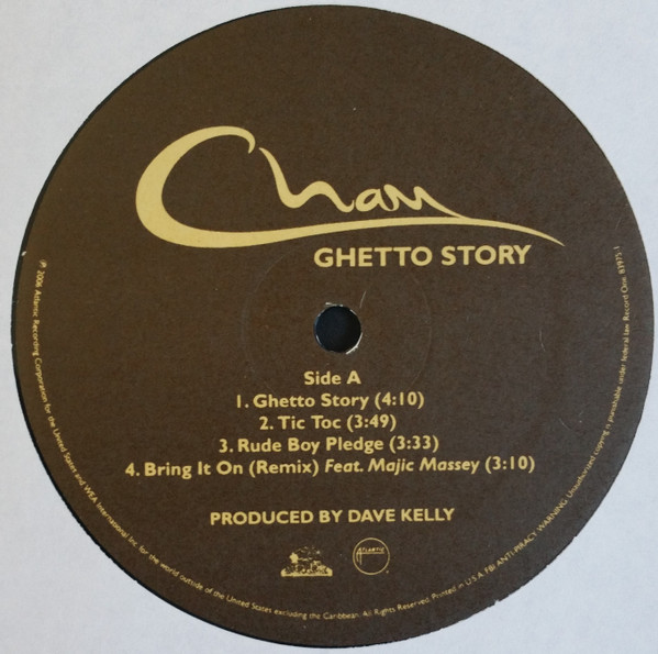 Cham* - Ghetto Story (2xLP, Album)