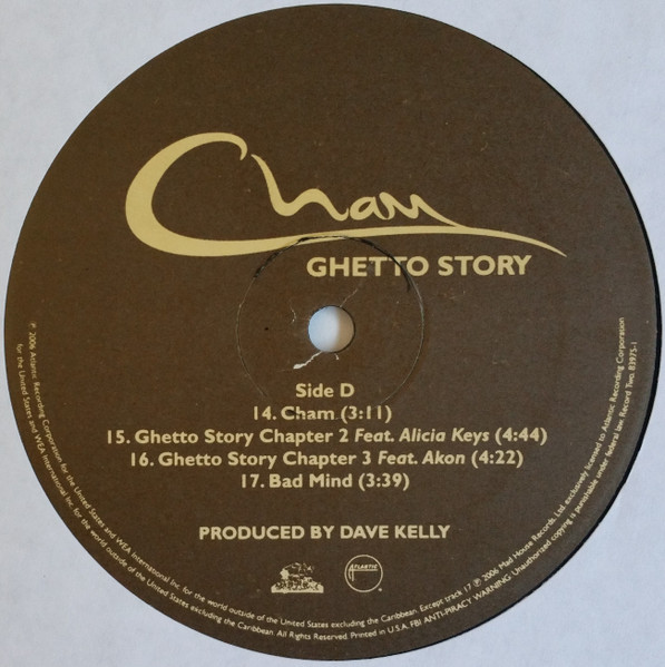 Cham* - Ghetto Story (2xLP, Album)