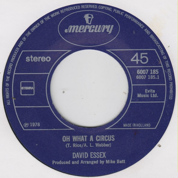 David Essex - Oh What A Circus (7