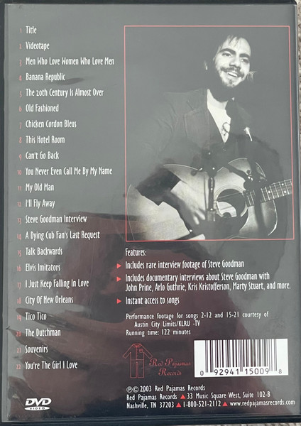 Steve Goodman - Live From Austin City Limits...And More! (DVD-V)