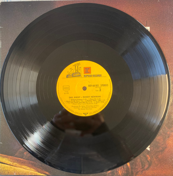 Randy Newman - Sail Away (LP, Album)