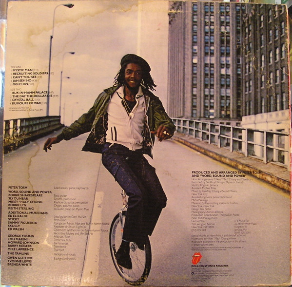 Peter Tosh - Mystic Man (LP, Album)