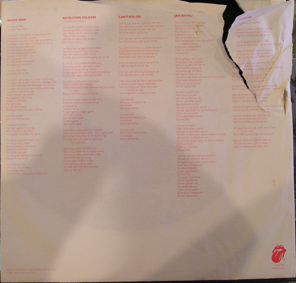 Peter Tosh - Mystic Man (LP, Album)