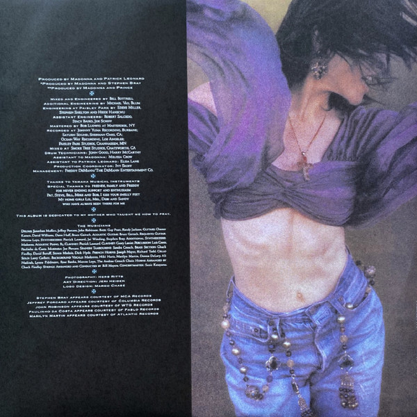Madonna - Like A Prayer (LP, Album, RE)