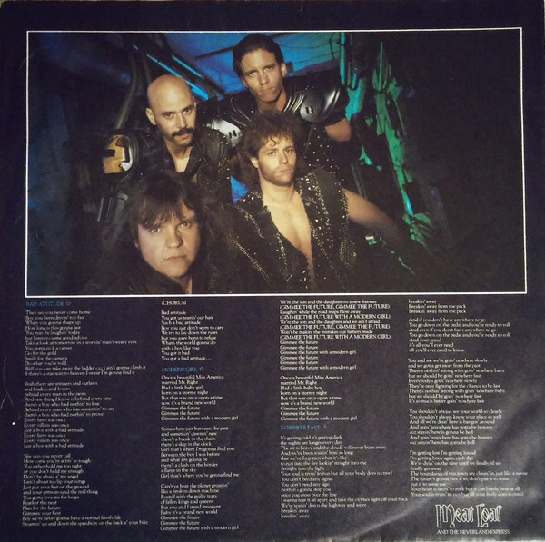 Meat Loaf - Bad Attitude (LP, Album)
