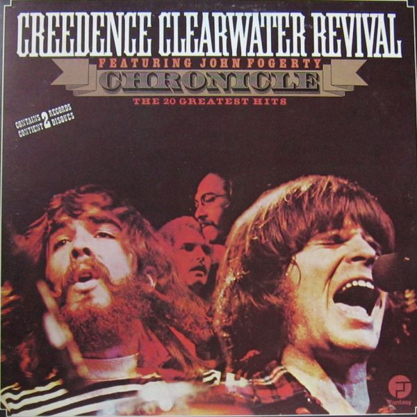 Creedence Clearwater Revival Featuring John Fogerty - Chronicle (The 20 Greatest Hits) (2xLP, Comp, RE, Gat)