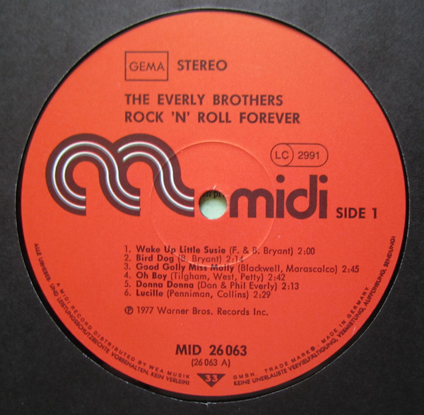 Everly Brothers - Rock 'N' Roll Forever  (LP, Comp)