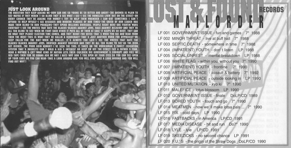 Sick Of It All - Live In A World Full Of Hate (CD, Album)