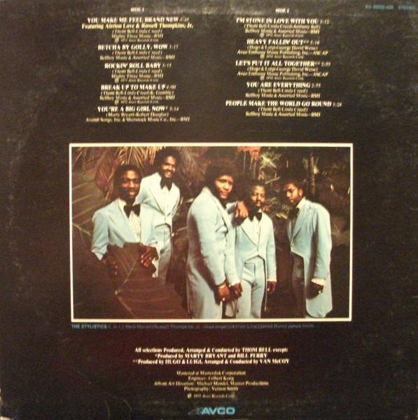 The Stylistics - The Best Of The Stylistics (LP, Comp, She)