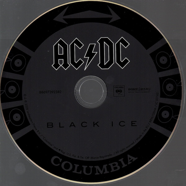 AC/DC - Black Ice (CD, Album, Red)