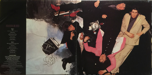 The Records - Shades In Bed (LP, Album + 12