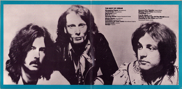 Cream (2) - The Best Of Cream (2xLP, Comp, RE)