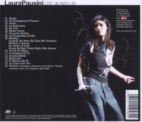 Laura Pausini - Live In Paris 05 (CD, Album)