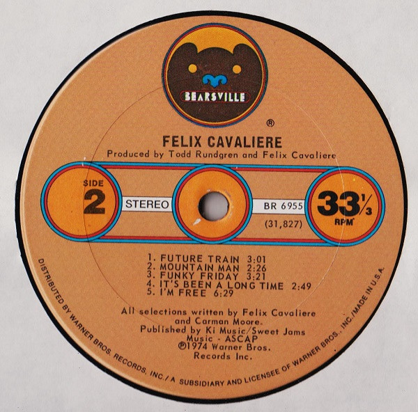 Felix Cavaliere - Felix Cavaliere (LP, Album)
