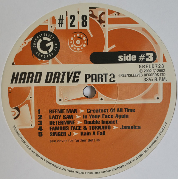 Various - Hard Drive Part 2 (2xLP, Comp)