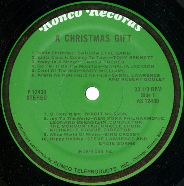 Various - A Christmas Gift (LP, Comp)