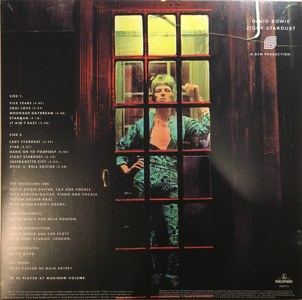 David Bowie - The Rise And Fall Of Ziggy Stardust And The Spiders From Mars (LP, Album, RE, RM, 180)