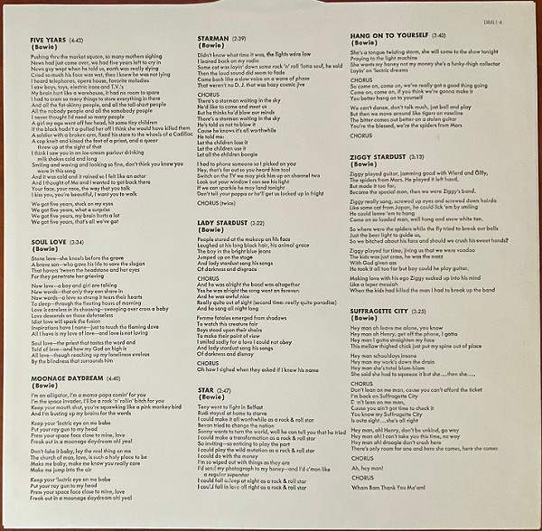 David Bowie - The Rise And Fall Of Ziggy Stardust And The Spiders From Mars (LP, Album, RE, RM, 180)