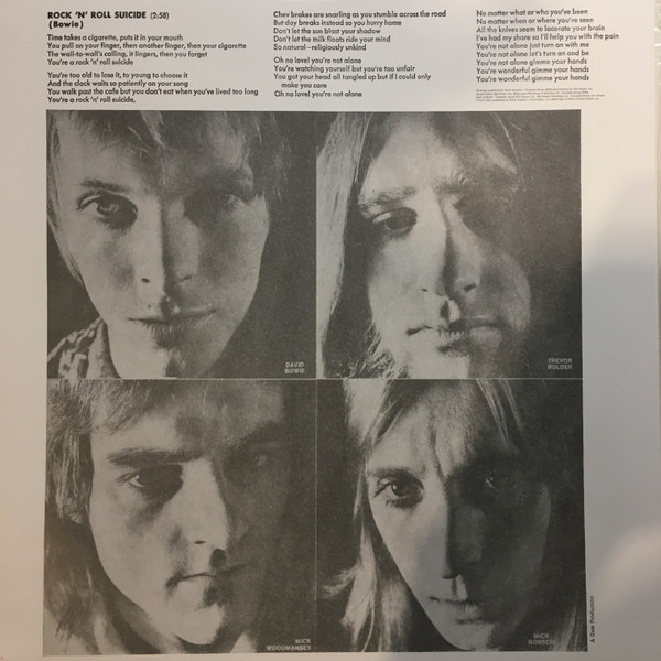 David Bowie - The Rise And Fall Of Ziggy Stardust And The Spiders From Mars (LP, Album, RE, RM, 180)