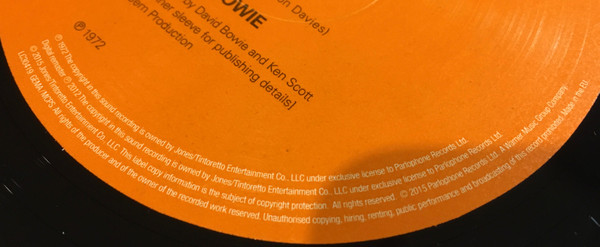 David Bowie - The Rise And Fall Of Ziggy Stardust And The Spiders From Mars (LP, Album, RE, RM, 180)