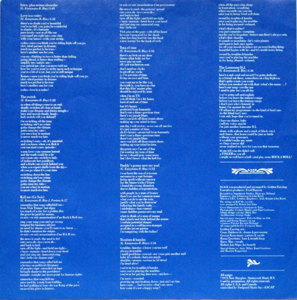 Golden Earring - Switch (LP, Album)