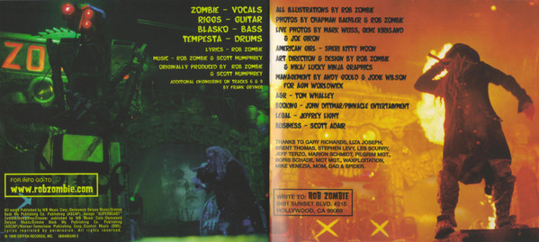 Rob Zombie - American Made Music To Strip By (CD, Album)