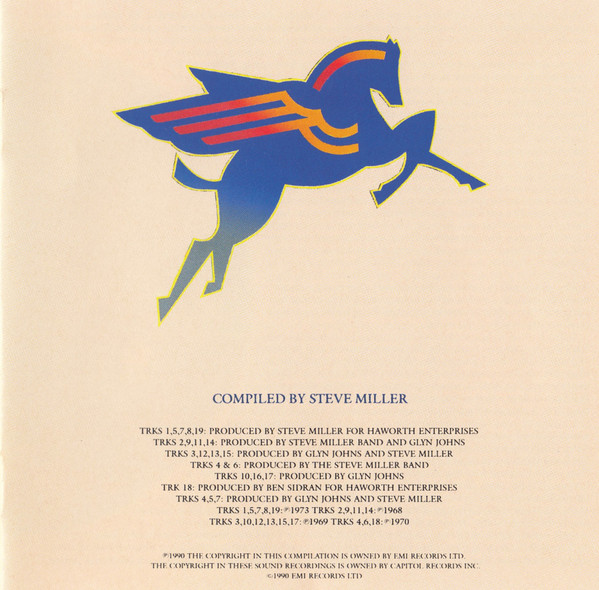 Steve Miller Band - The Best Of 1968 - 1973 (CD, Comp)