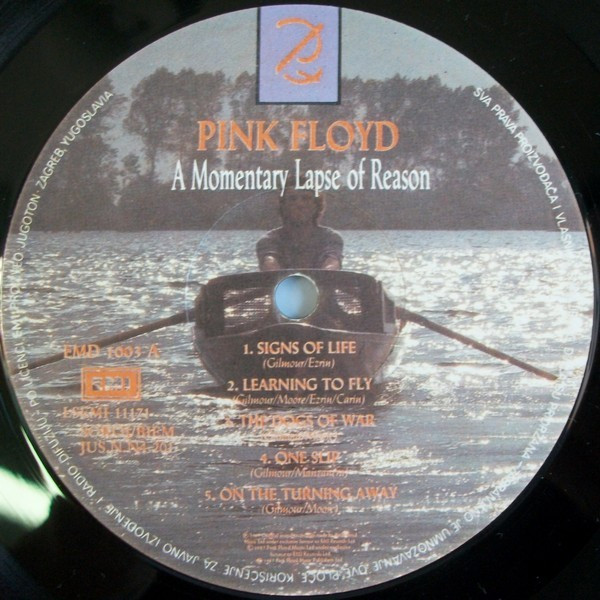 Pink Floyd - A Momentary Lapse Of Reason (LP, Album, Gat)