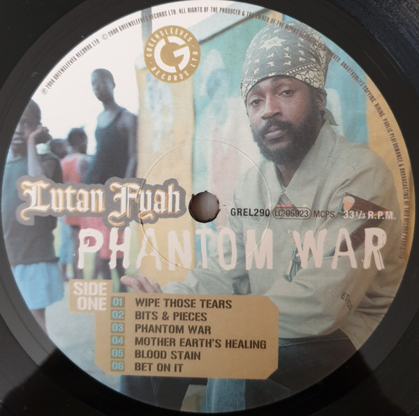 Lutan Fyah - Phantom War (LP, Album)
