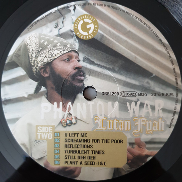 Lutan Fyah - Phantom War (LP, Album)