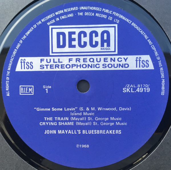 John Mayall - The Diary Of A Band Volume Two (LP, Album, RE)