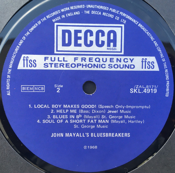 John Mayall - The Diary Of A Band Volume Two (LP, Album, RE)