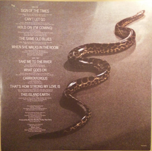 Bryan Ferry - The Bride Stripped Bare (LP, Album)
