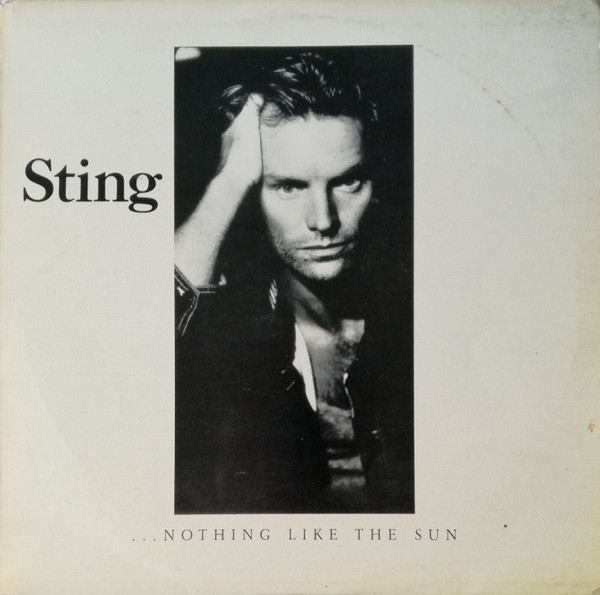 Sting - ...Nothing Like The Sun (LP, Album, Whi)
