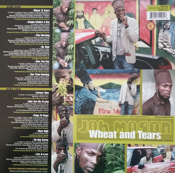 Jah Mason - Wheat And Tears (LP, Album)
