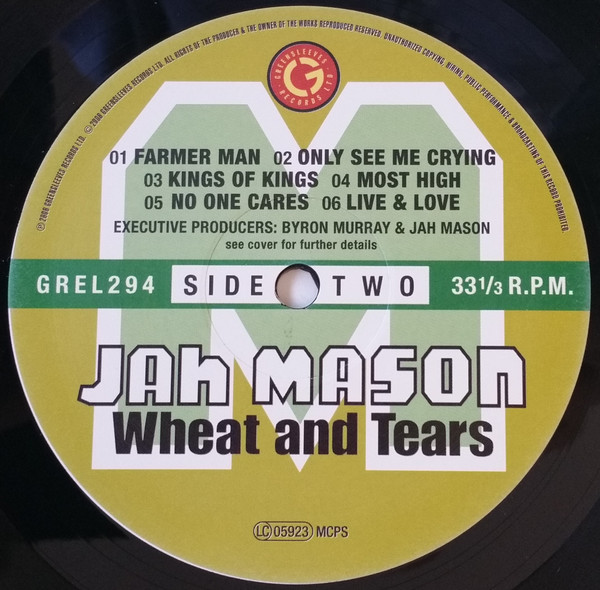 Jah Mason - Wheat And Tears (LP, Album)