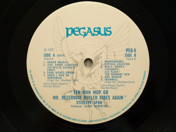 Steeleye Span - Ten Man Mop Or Mr. Reservoir Butler Rides Again (LP, Album, Gat)