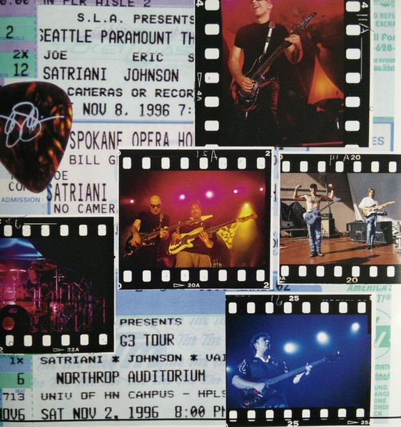 G3 (6), Joe Satriani, Steve Vai, Eric Johnson (2) - G3 - Live In Concert (CD, Album)