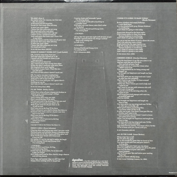 Cass Elliot - Cass Elliot (LP, Album, Gat)