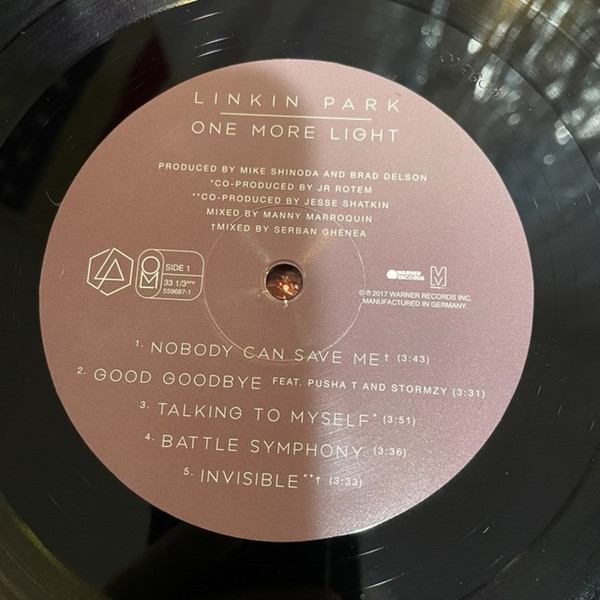 Linkin Park - One More Light (LP, Album, RE)