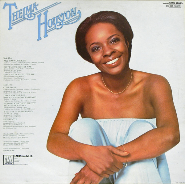 Thelma Houston - Any Way You Like It (LP, Album)