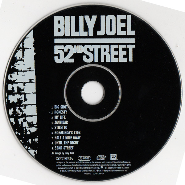 Billy Joel - 52nd Street (CD, Album, Enh, RE, RM)