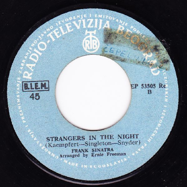 Nancy Sinatra & Frank Sinatra - Somethin' Stupid / Strangers In The Night (7