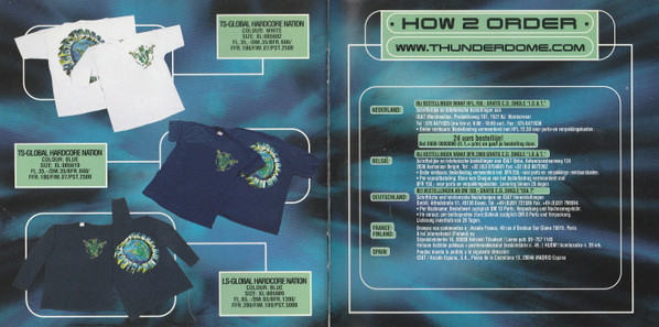 Various - Thunderdome Live Presents Global Hardcore Nation (2xCD, Comp, Mixed)