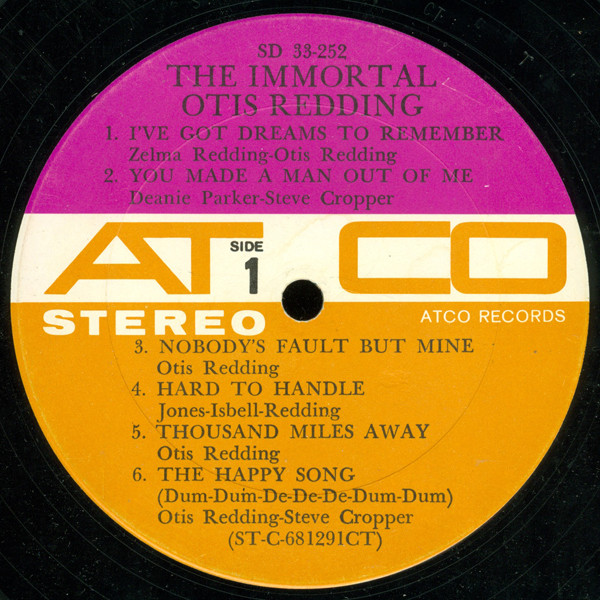 Otis Redding - The Immortal Otis Redding (LP, Album, CT )