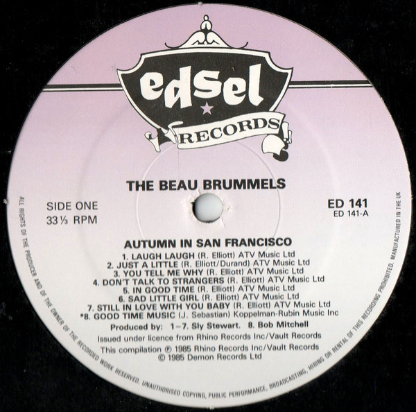 The Beau Brummels - Autumn In San Francisco (LP, Comp)